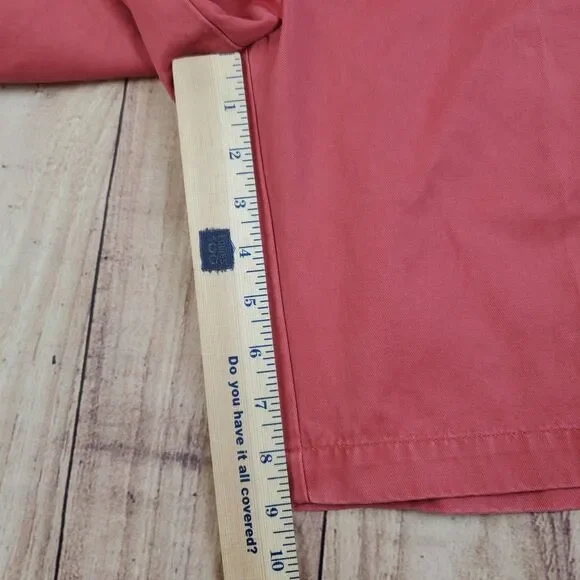 Peter Millar Shorts Mens *31×9 Pink Winston Washed Twill MC0B31 Casual Golf‎ NWT - Picture 6 of 10